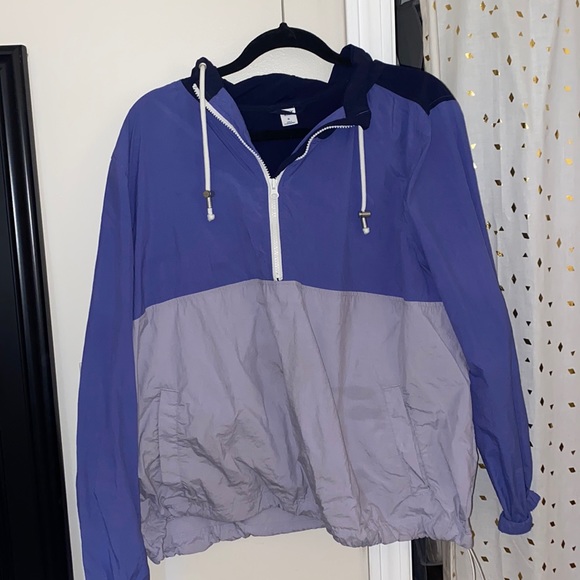 Old navy active wear wind breaker quarter zip - Picture 1 of 1